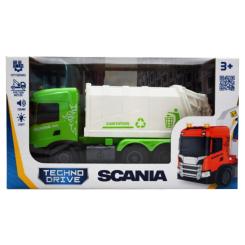 Спецтехника TechnoDrive серії Big Truck – Сміттєвоз Scania (світло, звук) Фото 1