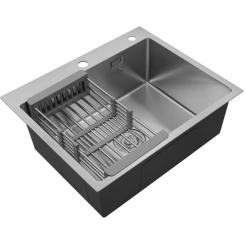 Мойка кухонная Kroner Geburstet-6050HM Фото 7