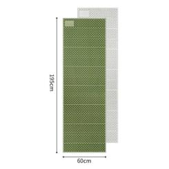 Туристический коврик Naturehike CNK2450WS044 195x60х1,8см зелений Фото 1