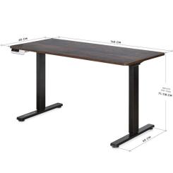 Компьютерный стол Mealux PowerDesk Duo Antique Фото 2