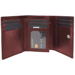 Кошелек Semi Line RFID Dark Red Фото 1