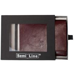 Кошелек Semi Line RFID Dark Red Фото 2