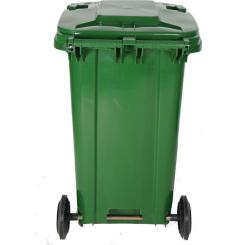Контейнер для мусора Домівка 120L-B Зелений 120 л Фото 2