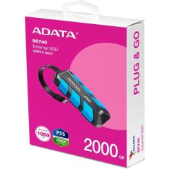 Накопитель SSD ADATA USB 3.2 2TB SC740 Фото 5