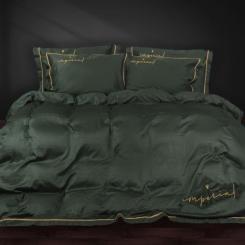 Постельное белье MirSon Сатин Imperial Satin Emerald 175х210 двуспальный Фото
