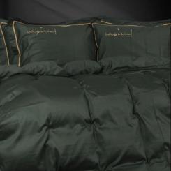 Постельное белье MirSon Сатин Imperial Satin Emerald 175х210 двуспальный Фото 1
