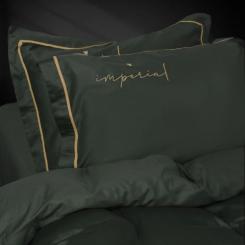Постельное белье MirSon Сатин Imperial Satin Emerald 175х210 двуспальный Фото 2