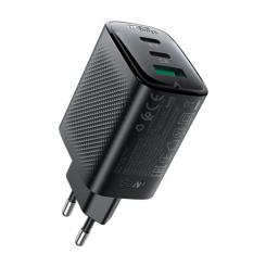 Зарядное устройство Acefast 2xUSB-C + 1xUSB 67W GaN black Фото 1