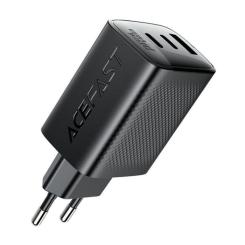 Зарядное устройство Acefast 2xUSB-C + 1xUSB 67W GaN black Фото 2