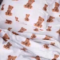 Постельное белье MirSon 017 Teddy Фланель 2x143x210 Семейный Фото 3