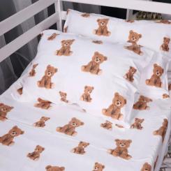 Постельное белье MirSon 017 Teddy Фланель 2x143x210 Семейный Фото 4