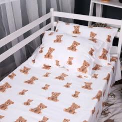 Постельное белье MirSon 017 Teddy Фланель 2x143x210 Семейный Фото 5