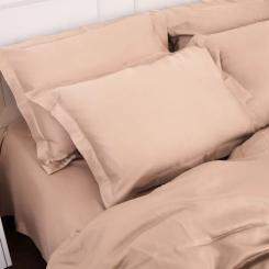 Постельное белье MirSon Tencel №03 Creamy 175х210 двуспальный Фото 4