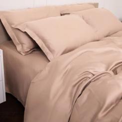 Постельное белье MirSon Tencel №03 Creamy 175х210 двуспальный Фото 6