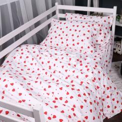 Постельное белье MirSon 015 Love Фланель 175х210 двуспальный Фото 2