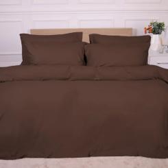 Постельное белье MirSon 003 Brown Фланель 200х220 Евро Фото 6