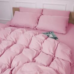 Постельное белье MirSon 008 Pink Фланель 200х220 Евро Фото 11