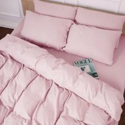 Постельное белье MirSon 008 Pink Фланель 200х220 Евро Фото 4