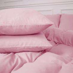Постельное белье MirSon 008 Pink Фланель 200х220 Евро Фото 5
