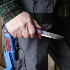 Нож Morakniv Basic 511 Dala Red/Blue Фото 4