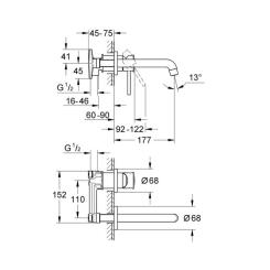 Смеситель Grohe 2029200C Фото 1
