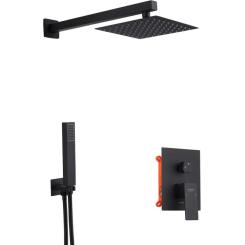 Душевой гарнитур Kroner Kubus-SCH082 + змішувач Edelstahl Kubus-SCH010-3 Фото 4
