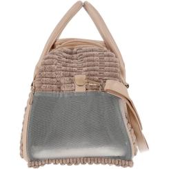 Переноска для животных MISOKO&CO 51.5x25.5x27 см светло-коричневая Фото 3