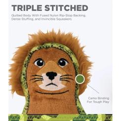 Игрушка для собак Outward Hound Xtreme Seamz Lion Фото 4