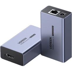 Адаптер Ugreen HDMI extender 50m Ethernet Gray Фото