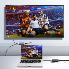 Адаптер Ugreen HDMI extender 50m Ethernet Gray Фото 2