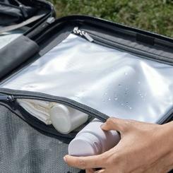 Чемодан Xiaomi Ninetygo Ripple Luggage 20" Black Фото 5