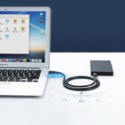 Дата кабель Ugreen USB 2.0 AM/AM 1.0m black Фото 7