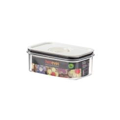 Пищевой контейнер Herevin Canister-Vacuum Lid-White-Black вакумна кришка 0.6 Фото 1