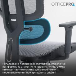 Офисное кресло OfficePro Skyline OC680-B-G-G Фото 10