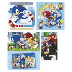 Пазл Clementoni 10 в 1 Sonic Фото 1