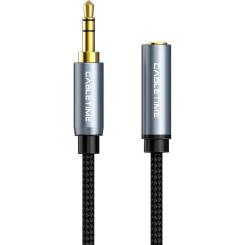 Кабель мультимедийный Cabletime 3.5mm M to 3.5mm F 3.0m Фото