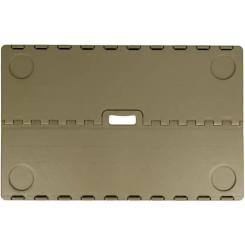 Туристический стол Tribe Camp Table Low пластиковий Olive Фото 2