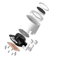 Система жидкостного охлаждения ID-Cooling FX360 TD WHITE Фото 10