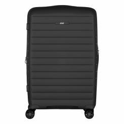 Чемодан 2E Aero 63/78 л чорна Фото 1