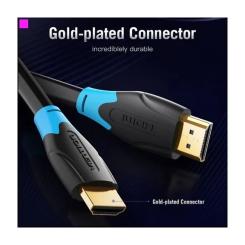 Кабель мультимедийный Vention HDMI M to HDMI M 3.0m 4K60Hz black Фото 3