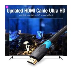 Кабель мультимедийный Vention HDMI M to HDMI M 3.0m 4K60Hz black Фото 6