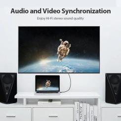 Кабель мультимедийный Vention HDMI M to HDMI M 0.5m 4K60Hz black Фото 4