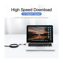 Патч-корд Vention 3м, FTP cat 7 RJ-45 black Фото 8