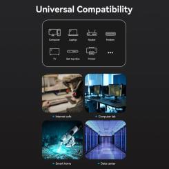 Патч-корд Vention 5м, S/FTP cat 8 RJ-45 black Фото 8