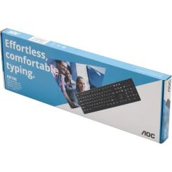 Клавиатура AOC KB100B USB UA Black Фото 9