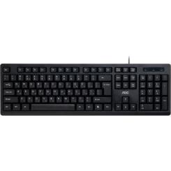 Клавиатура AOC KB100B USB UA Black Фото
