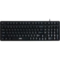 Клавиатура AOC GK116B LED USB UA Black Фото 2