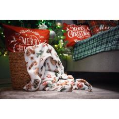 Плед Ardesto Flannel 100% полиэстер, имбирные пряники 160х200 с Фото 7