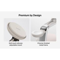 Зарядное устройство Belkin UltraCharge Pro Wireless 3-in-1 25W sand Фото 4