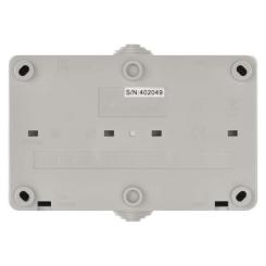 Розетка EMOS 16A 250V IP44 подвійна Фото 3